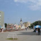 Город Саратов, площадь Чернышевского. Июль 2010 г. Фото: Ольга Чапкевич