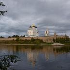 Река Великая и Псковский кремль. Фото И.Новиковой