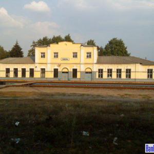 Поселок Кшенский. Железнодорожный вокзал.