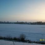 Деревня Ушаково зимой
