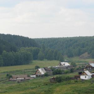 Вид на село Зотино