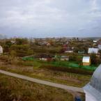Вид на село Мордыш с церковной колокольни.