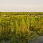 Вид на деревню Брячково. Май 2012 г. Фото: А. Максимов.