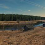 Река Тверца рядом с селом Петропавлово. Апрель 2014 г. Фото: Анатолий Максимов.