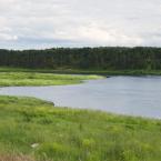 Река Волга, недалеко от деревни. Июнь 2012 г. Фото: Анатолий Максимов.
