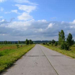 Дорога на деревню Похвистнево со стороны села Чернь