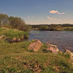 Река Тьма около деревни Стружня. Май 2014 г. Фото: Анатолий Максимов.