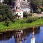 Река Вологда и церковь Иоанна Златоуста (Мироносицкая)