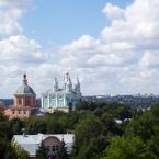 Вид на Свято-Успенский Кафедральный собор Смоленска
