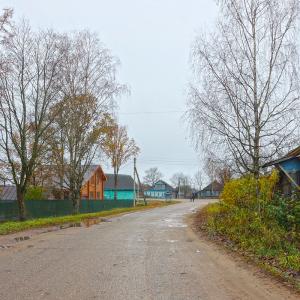 Село Прямухино. Октябрь 2015 г. Фото: Анатолий Максимов.