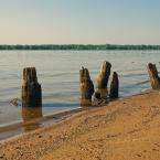 Река Волга, май 2014 г. Фото: Анатолий Максимов.
