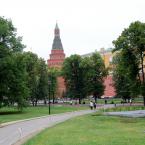 Александровский сад, вид на Арсенальную башню. Июнь 2012 г. Фото: А. Востриков.