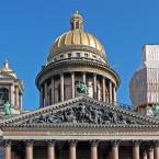 Купол Исаакиевского собора. Июнь 2015 г. Фото: А. Востриков.