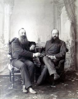 Григорий Александрович Клеменц и Иван Христофорович Книпер. 1895 г.