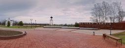 Мемориальный комплекс «Парк Мира» в городе Ржев. Апрель 2017 г. Фото: Анатолий Максимов.