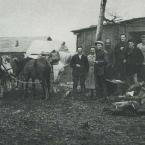 Магадан. Изыскательская партия перед выходом на маршрут. 1930-е годы.