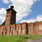 Поселок Знаменск. Орденская церковь 1260-1280 годов постройки. Май 2011 года