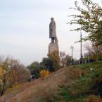 Вид на памятник Ленину. Октябрь 2013 г. Фото: А. Востриков.