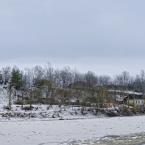 Река Тверца и Ильинский храм, февраль 2014 г. Фото: Анатолий Максимов.