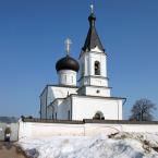 Вид на собор со стороны колокольни, апрель 2013. Фото: Анатолий Максимов.