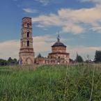 Вид на Успенскую церковь в Пушкино. Июнь 2014 г. Фото: А. Максимов.