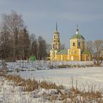 Вид на Спасо-Преображенскую церковь Февраль 2014. Фото: А. Максимов.