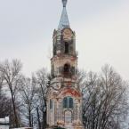 Колокольня Успенской церкви. Декабрь 2014 г. Фото: Анатолий Максимов.