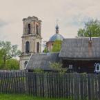 Село Застолбье, вид на церковь Вознесения Господня. Май 2014 г. Фото: А. Максимов.