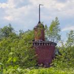 Башня ограды храма. Июнь 2014 г. Фото: Анатолий Максимов.