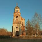 Похвальская церковь, вид со стороны колокольни. Ноябрь 2013 г. Фото: Анатолий Максимов.
