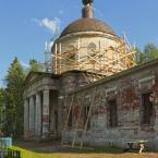 Основной объем Троицкого храма. Июнь 2014 г. Фото: Анатолий Максимов.
