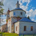 Вид на Спасскую церковь со стороны апсиды. Август 2014 г. Фото: Анатолий Максимов.