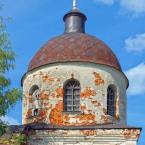 Ротонда и купол Зачатьевской церкви. Август 2014 г. Фото: Анатолий Максимов.