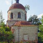 Вид на Зачатьевскую церковь со стороны алтарной апсиды. Август 2014 г. Фото: Анатолий Максимов.