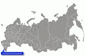 Республика Ингушетия на карте России